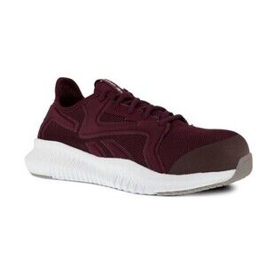 REEBOK Flexagon 3.0 Athletic Work Shoe RB429 Size 12 Burgundy NEW Comp Toe